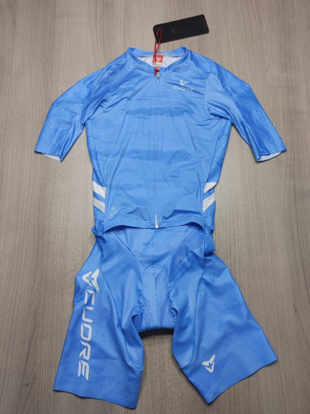 Men's Cuore Gold Two-In-One TriSuit Size XS